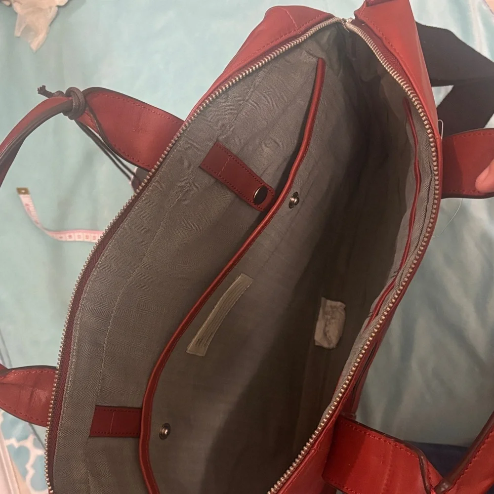 The Jack Spade Mill Leather Davis Brief /messengerbag